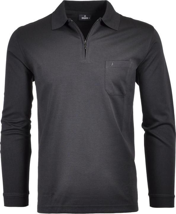Produktbild Ragman Herren-Poloshirt, langarm (XL)