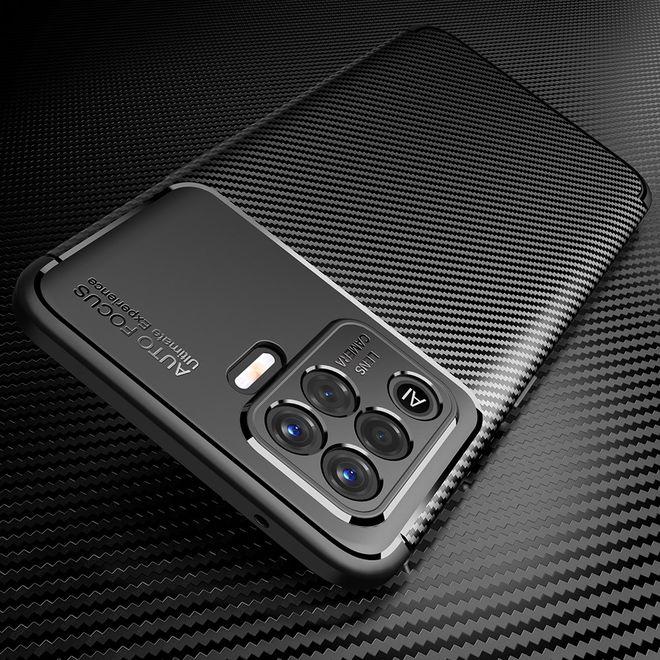 Productafbeelding MU Style Koolstofvezel TPU Softcase-serie (Oppo A94)