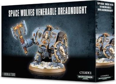 Produktbild Games Workshop Bjorn the Fell-Handed - Space Wolves Venerable Dreadnought - Murderfang (Kunststoff)