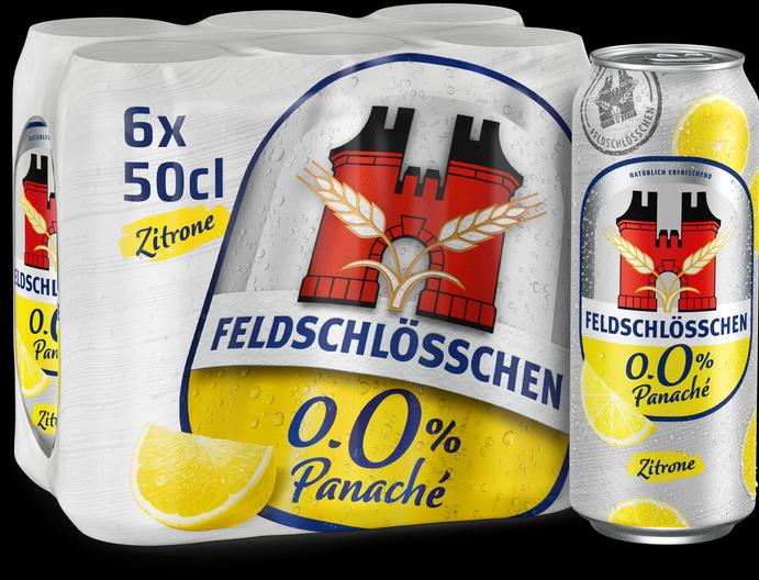 Produktbild Feldschlösschen Zitrone (6 x 50 cl)