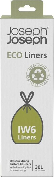 Produktbild Joseph Joseph IW4 40 L Eco Müllbeutel Recycelte Müllbeutel 20erPack Grau (20 x, 30 l)
