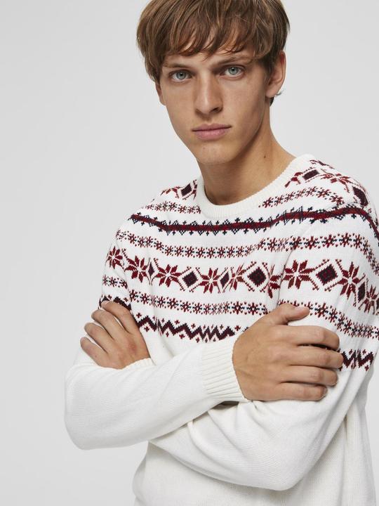Produktbild Selected Homme Weihnachts Strickpullover (S)