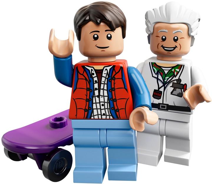 Actual product image LEGO Cuusoo DeLorean time machine (21103, LEGO Ideas)