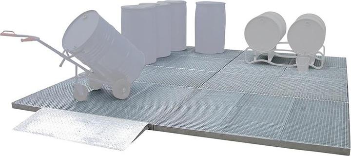 Immagine prodotto kaiserkraft Vassoio piatto in acciaio galvanizzato