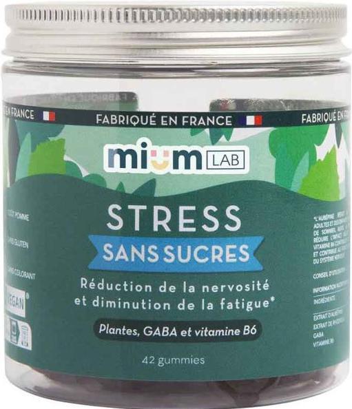 Produktbild Mium Lab Vitamingummis Stress (42 Stück, Gummies, 143 g)