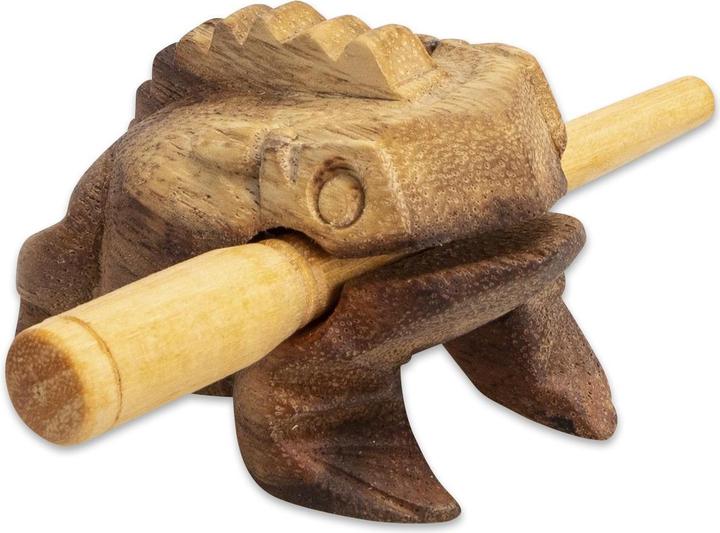 Actual product image Betzold Musik Frog guiro with mallet