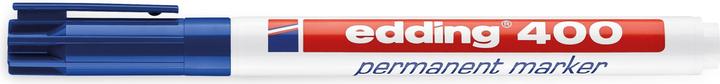 Actual product image Edding Permanent marker 400 (Blue, 1 mm, 1 x)