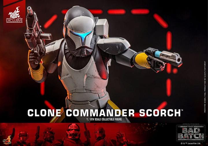 Produktbild Hot Toys Star Wars - The Bad Batch Clone Commando Scorch Exclusive Actionfigur