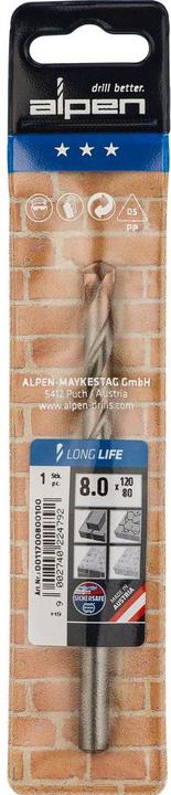 Produktbild Alpen Steinbohrer (8 mm)