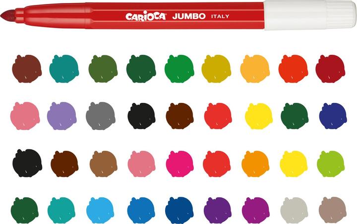 Actual product image Carioca Jumbo (Multicoloured, 50 x)