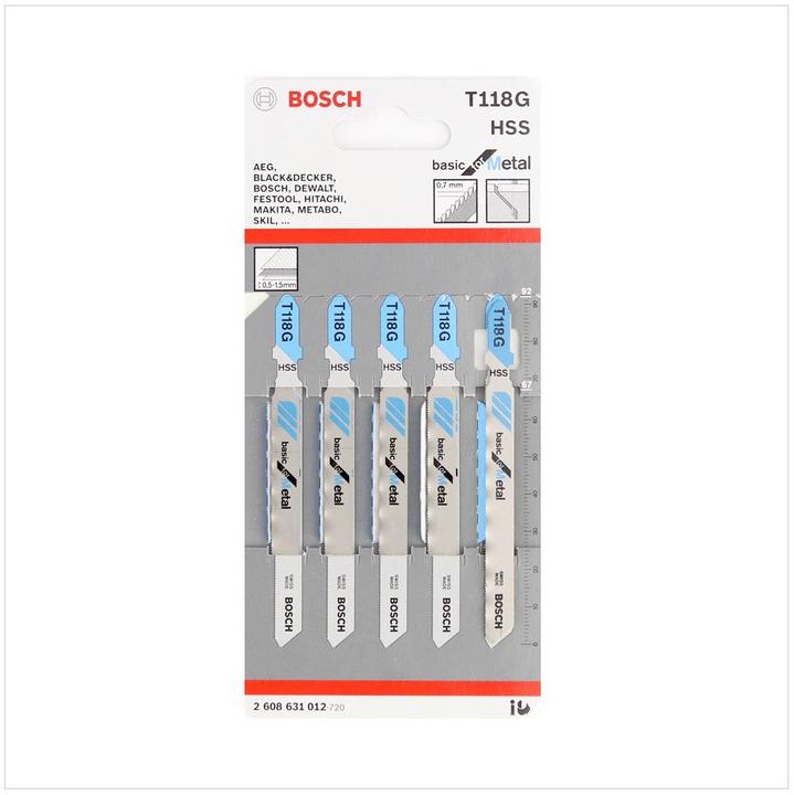 Image du produit Bosch Professional Zubehör T 118 G Basic