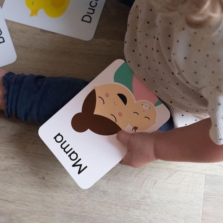 Immagine prodotto Priya & Peanut Erste-Worte-Blitzkarten – 50 erste Wörter für Kleinkinder