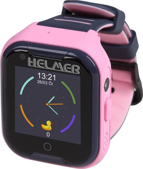 Actual product image LK 709 4G pink - children's watch with GPS locator. video call. waterproof for kids (40 mm)
