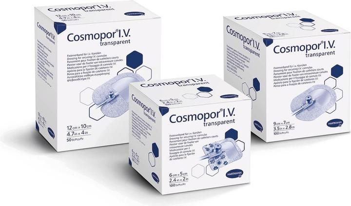 Actual product image Cosmopor I.V. 9x7cm transparent (100 x)