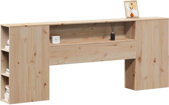 Image du produit VidaXL Tête de lit Tête de lit avec espace de rangement 180cm en pin massif