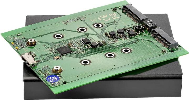 Immagine prodotto StarTech Alloggiamento Per Unità HDD Dual-Slot (M.2 2230, M.2 2260, M.2 2242, M.2)