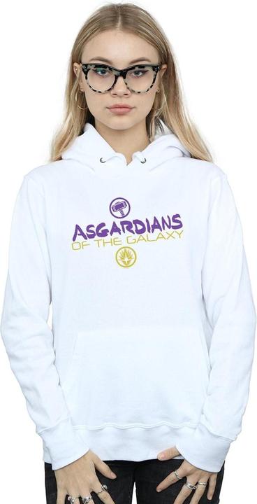 Actual product image Womens/Ladies Avengers Endgame Asgardians Of The Galaxy Hoodie (L)