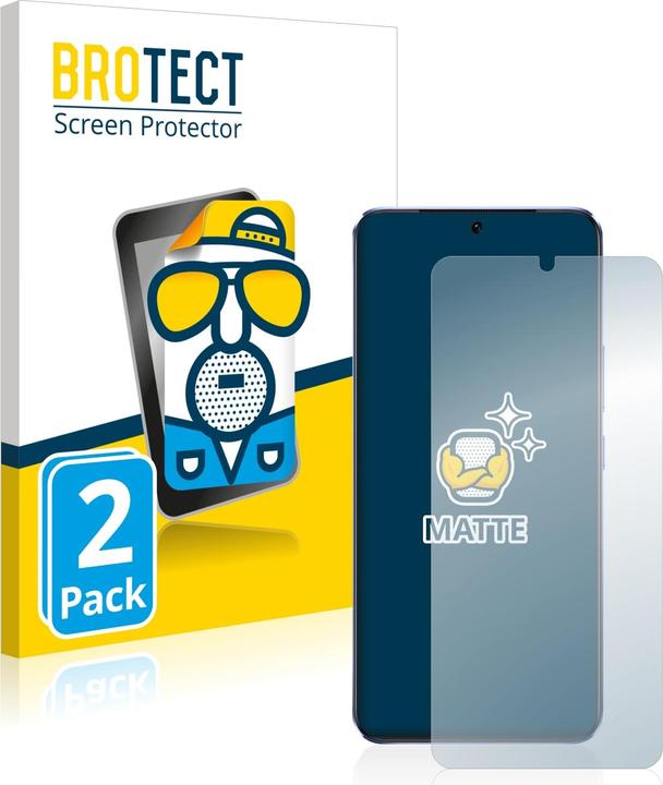 Produktbild BROTECT Entspiegelungs-Schutzfolie Displayschutz Matt (2 Stück, vivo V21 5G)