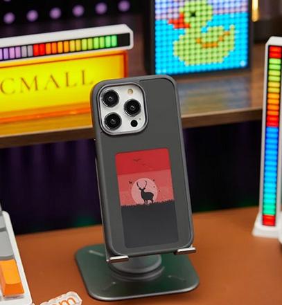 Image du produit PhoneLook Coque E-Ink Display DIY avec technologie NFC pour photo personnalisée (Apple iPhone 14 Pro Max)