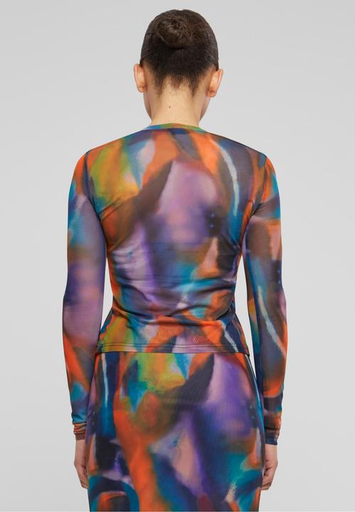 Immagine prodotto Urban Classics Maglia a maniche lunghe AOP da donna - 138403 (XXL)