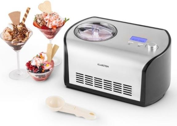 Immagine prodotto Klarstein Gelatiera Snowberry and Choc 1.2l Funzione Keep-Cool Acciaio InoxLook