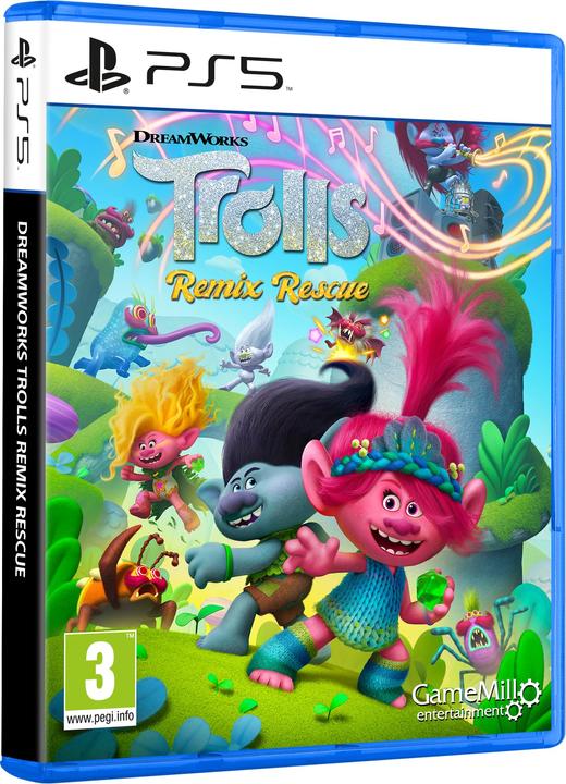 Actual product image GameMill Entertainment DreamWorks Trolls Remix Rescue (PS5, EN)