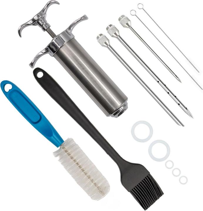 Actual product image Intirilife Marinating syringe