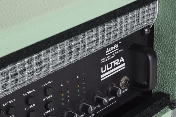 Produktbild Gator Cases GR-RETRORACK-3SG Retro Rack Vintage Amp Vibe Rack Case 3U Seafoam Green (Zubehör)