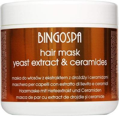 BingoSpa Anti-Dandruff Hair Mask with Yeast Extract and Ceramides 500g