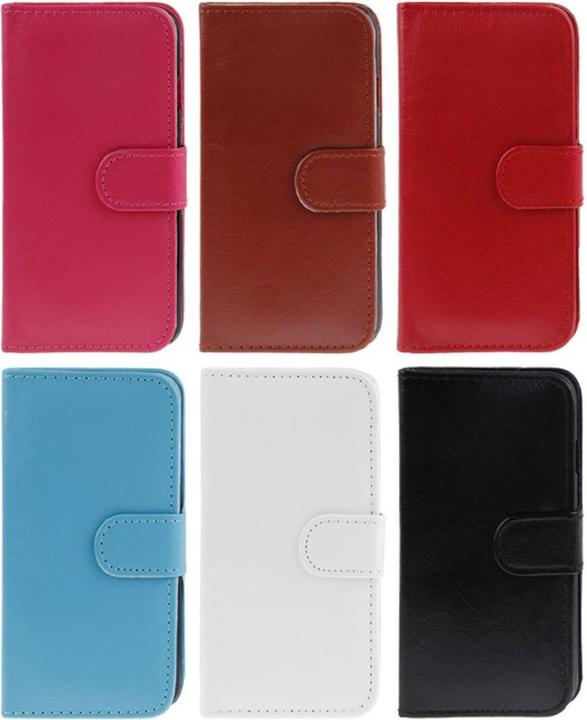 Produktbild König Design Schutzhülle Handytasche (Flip Quer) für Handy Apple iPhone 6 Plus Pink (Apple iPhone 6 Plus)