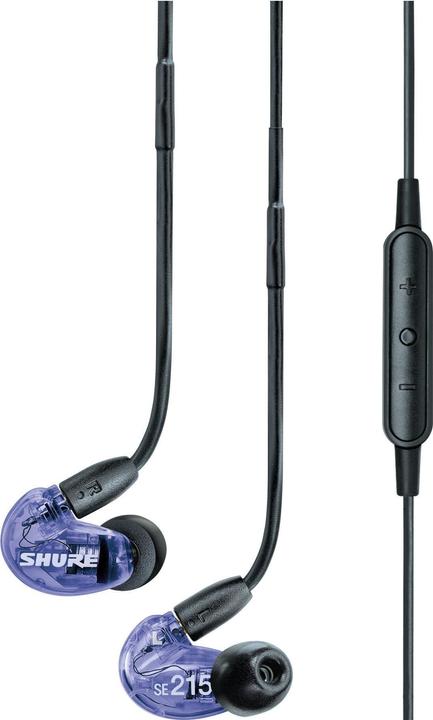 Produktbild Shure In-Ear-Kopfhörer SE215 Special Edition Uni – Violett (keine Geräuschunterdrückung, Kabelgebunden)