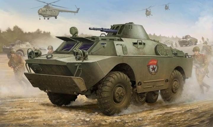 Actual product image Trumpeter Russian BRDM-2 early