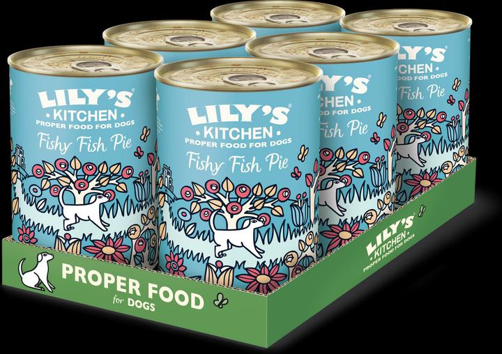 Produktbild Lily's Kitchen Fishy Fish Pie (Adult, Senior, Junior, 6 Stk., 2400 g)