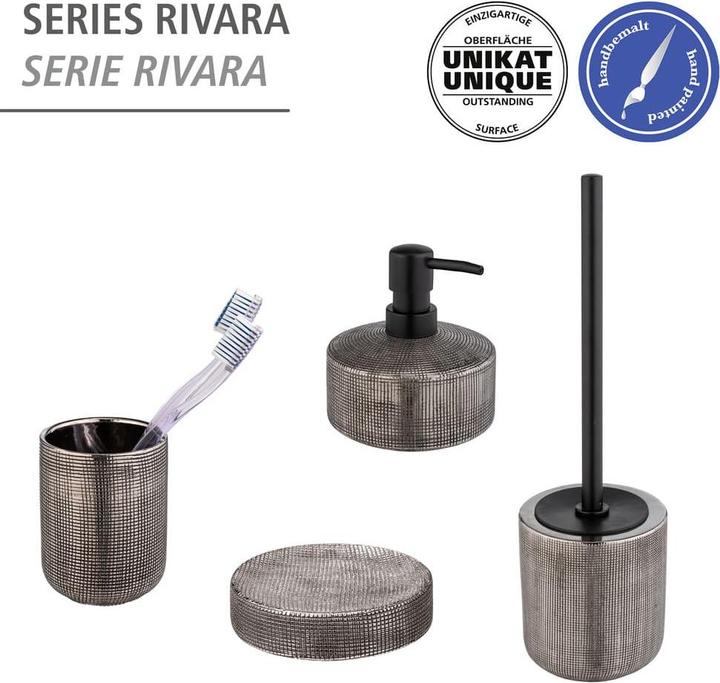 Actual product image Wenko Ceramic toilet set Rivara