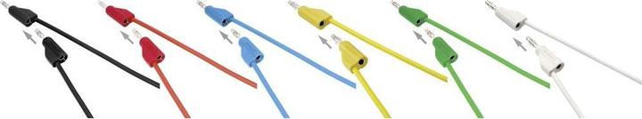 Productafbeelding Voltcraft Zeer flexibele meetsnoeren SET 5,0 m 30 V/AC, 60 V/DC 10 A (5 m)
