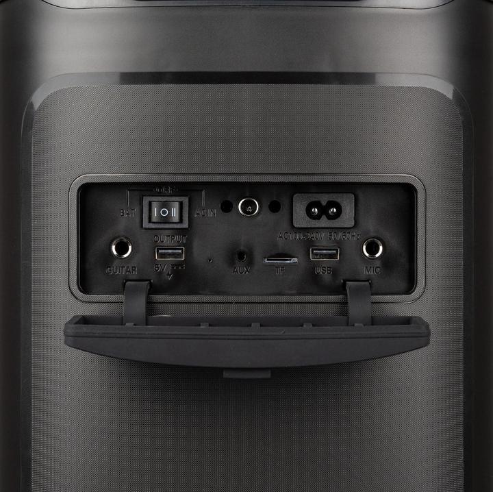 Immagine prodotto Fenton Bluetooth Speaker Pulse130 Schwarz (12 h, Batteria ricaricabile, Corrente elettrica)