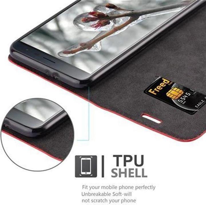 Actual product image Cadorabo Book Invisible Magnet Cover (Asus Zenfone 3)
