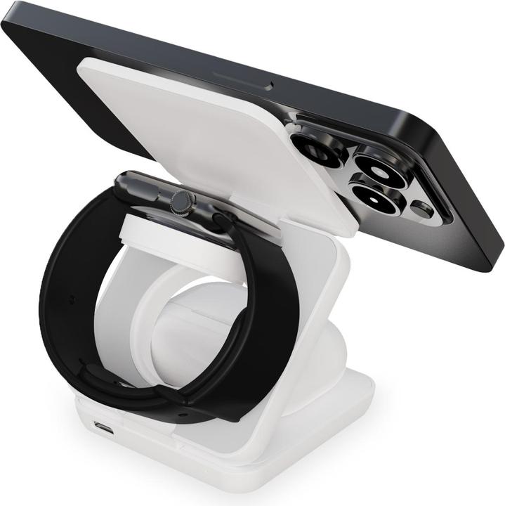 Actual product image KSIX Kabelloses Ladegerät Cube 3en1 (15 W)