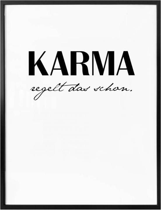 Actual product image Trenddeko Karma will take care of it. (30 x 40 cm)