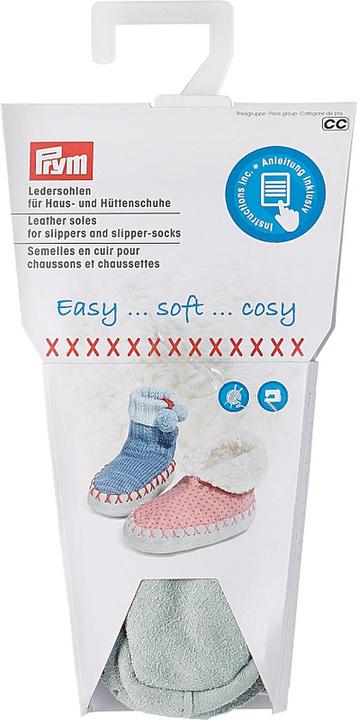 Produktbild Prym Ledersohlen Haus-Hüttenschuhe Grösse 18 - 20