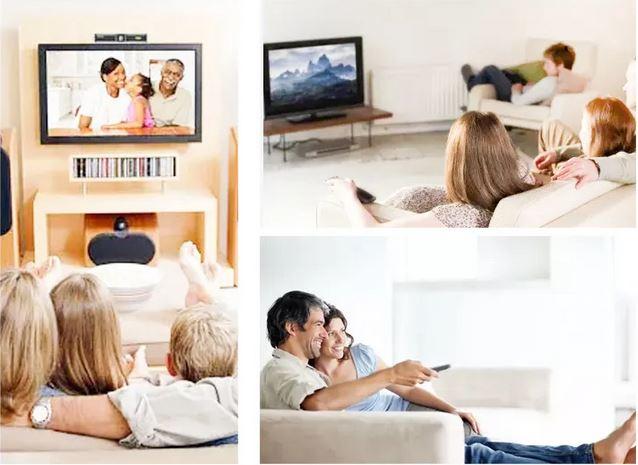 Produktbild PhoneLook Universal Smart-TV Fernbedienung Infrarot mit Netflix & YouTube direkttaste (Universal Fernbedienung, Infrarot)
