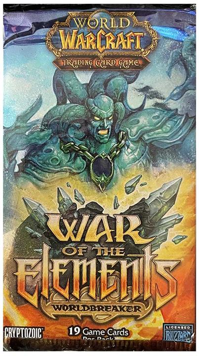 Actual product image World of Warcraft TCG War of the Elements Booster Pack (English, Booster display)