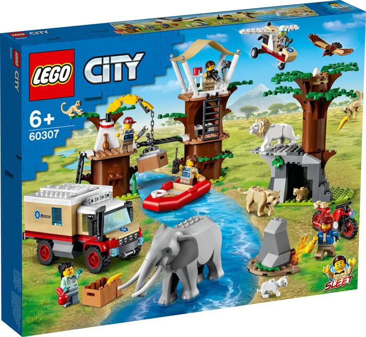 Image du produit LEGO Camp de sauvetage des animaux (60307, LEGO City, LEGO difficiles à trouver)