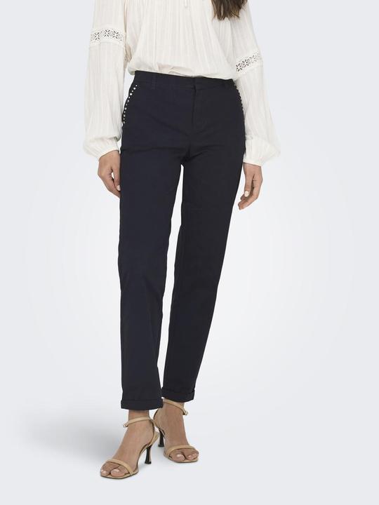 Produktbild Only Normal geschnitten Säume zum Umschlagen Hose Chino Hose (38)