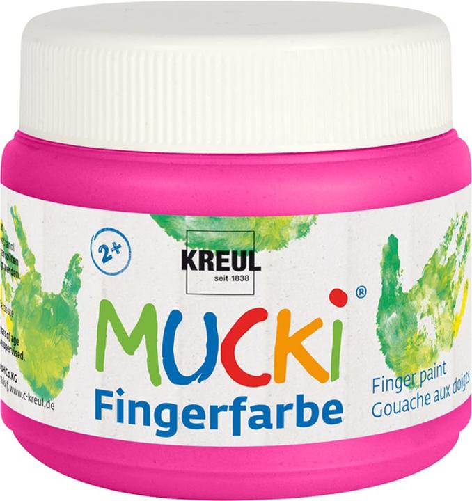 Productafbeelding Mucki Vingerverf (Roze, 150 ml)