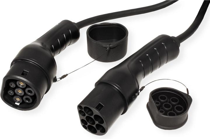 Actual product image Roline E-car charging cable Type2, 1-phase (Type 2, 7.40 kW, 32 A, 5 m)