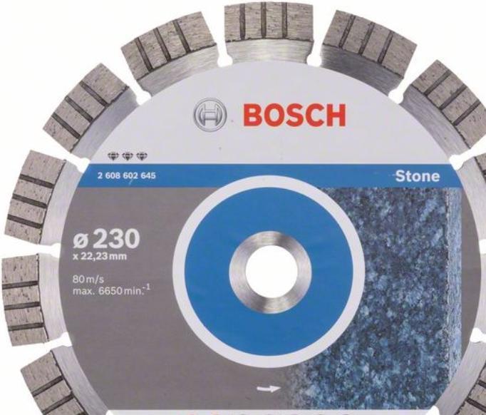 Produktbild Bosch Professional Zubehör PRO Stone Diamanttrennscheibe, 230 x 22,23 mm