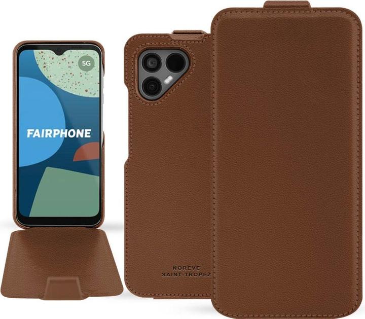 Actual product image Noreve Vertical leather shell (Fairphone 4)