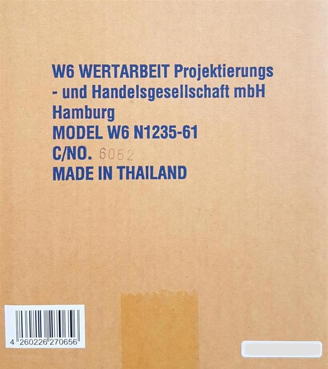 Produktbild W6 Nähmaschine N1235/61