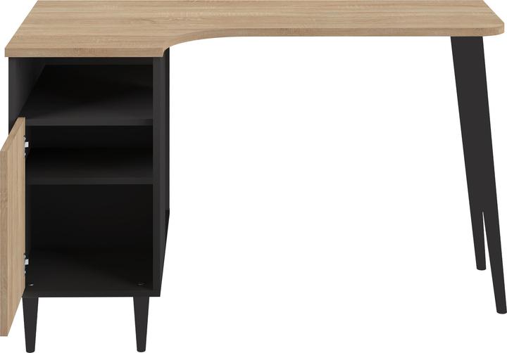 Produktbild Temahome Nook desk black and oak (120 x 67 cm)